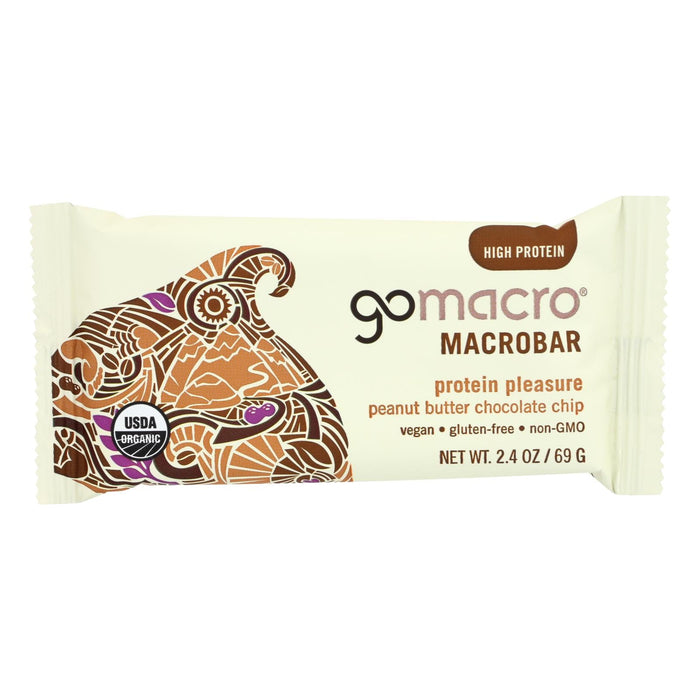 Organic Macrobar - Peanut Butter Chocolate Chip (Pack of 12) 2.5 Oz Bars