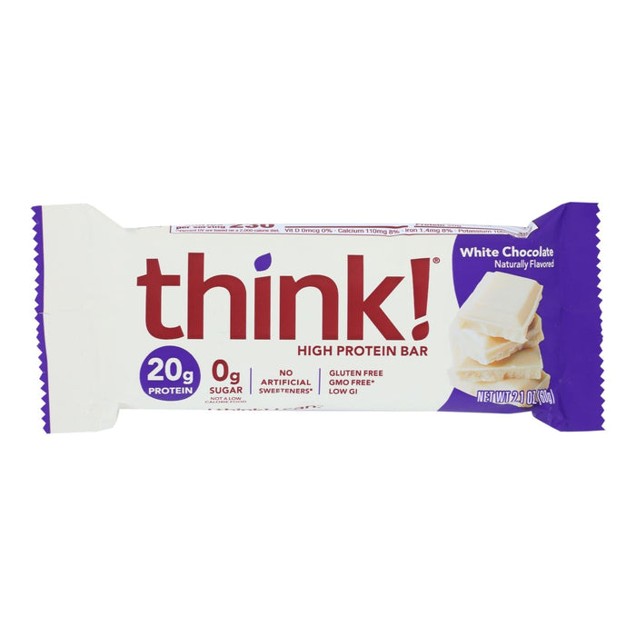 Thinn Bar White Chocolate Bar - 2.1 Oz. (Pack of 10)