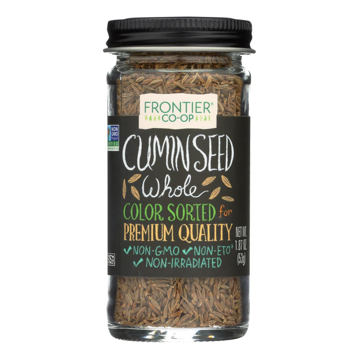Frontier Herb Cumin Seed (Whole, Dewhiskered) - 1.87 Oz