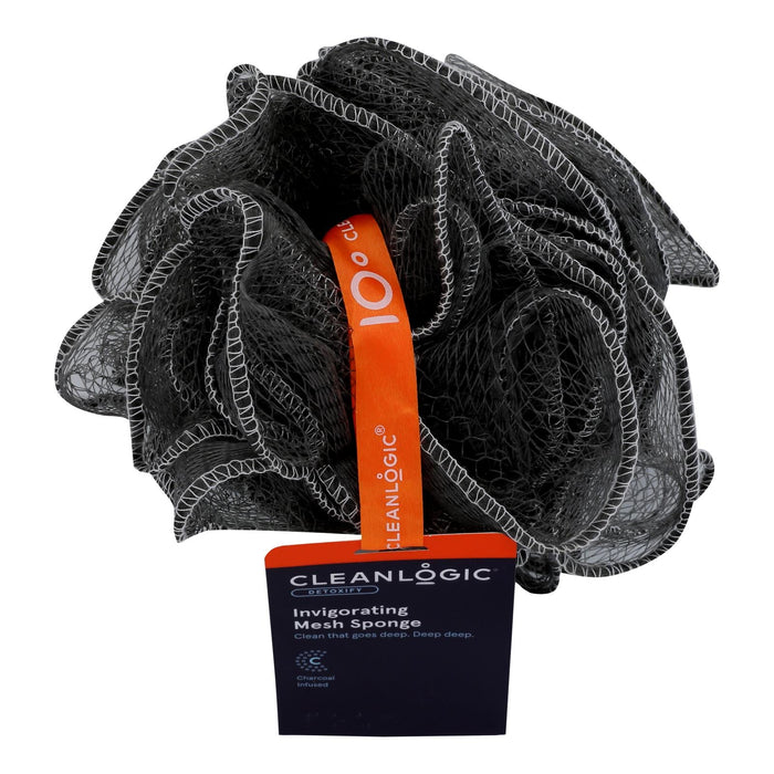 Cleanlogic Charcoal Mesh Sponge for Odor Control