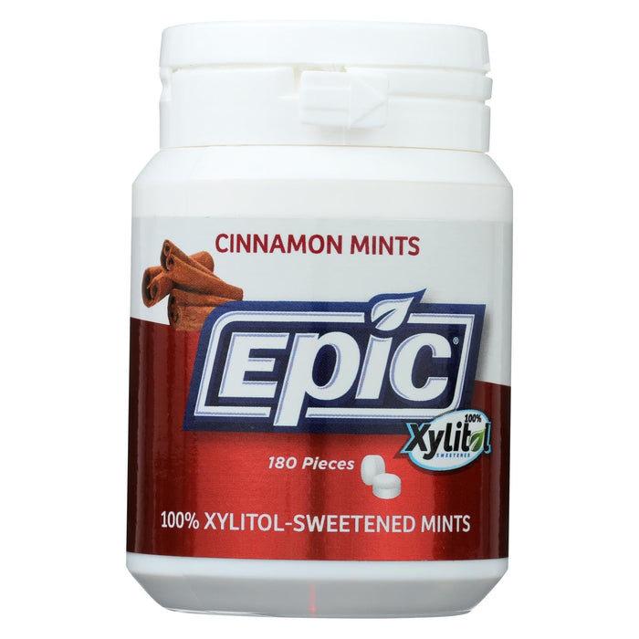 Epic Dental Xylitol Mints - Cinnamon, 180 Count