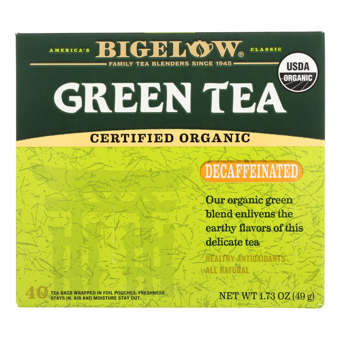 Bigelow Decaffeinated Green Tea, 40 Tea Bags (Pack of 6)