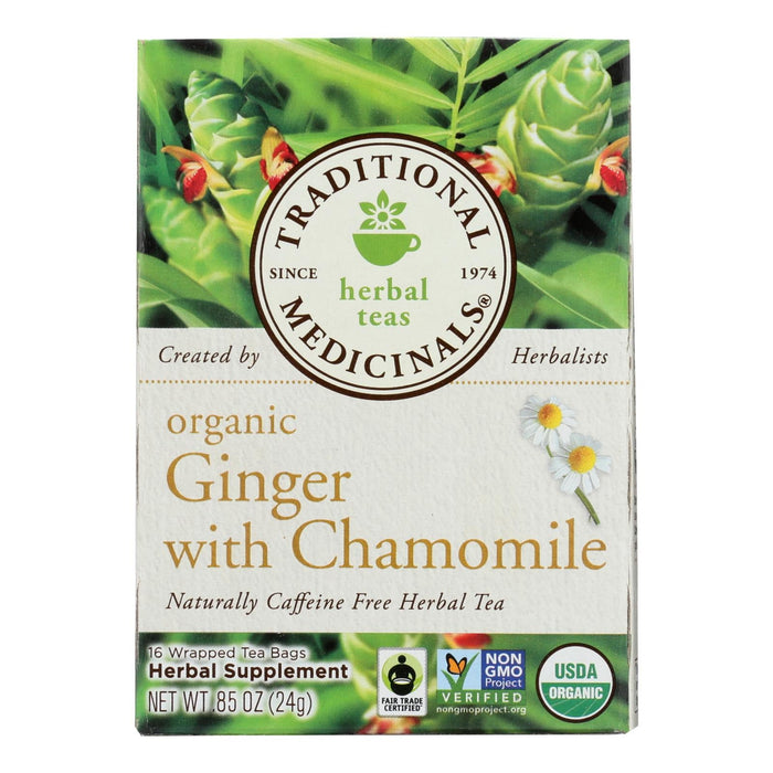 Traditional Medicinals Organic Golden Ginger Tea (6-pack)