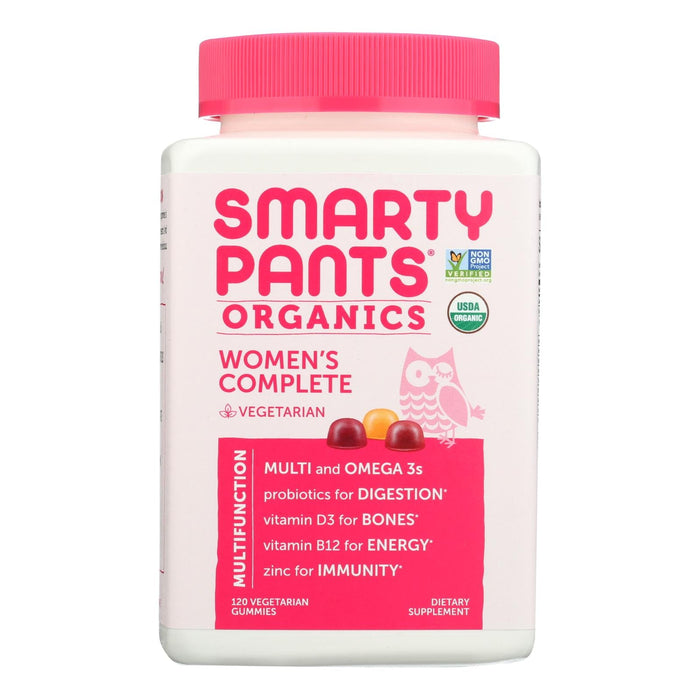Smartypants Women's Complete Daily Multivitamin Gummies (120 Count)