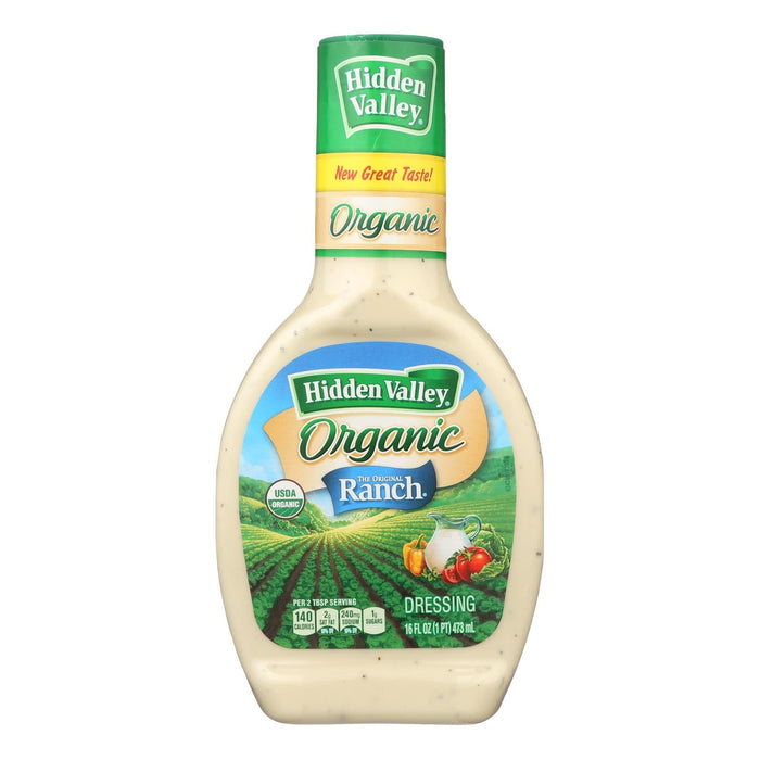 Organic Hidden Valley Original Ranch, 16 Fl Oz (Pack of 6)