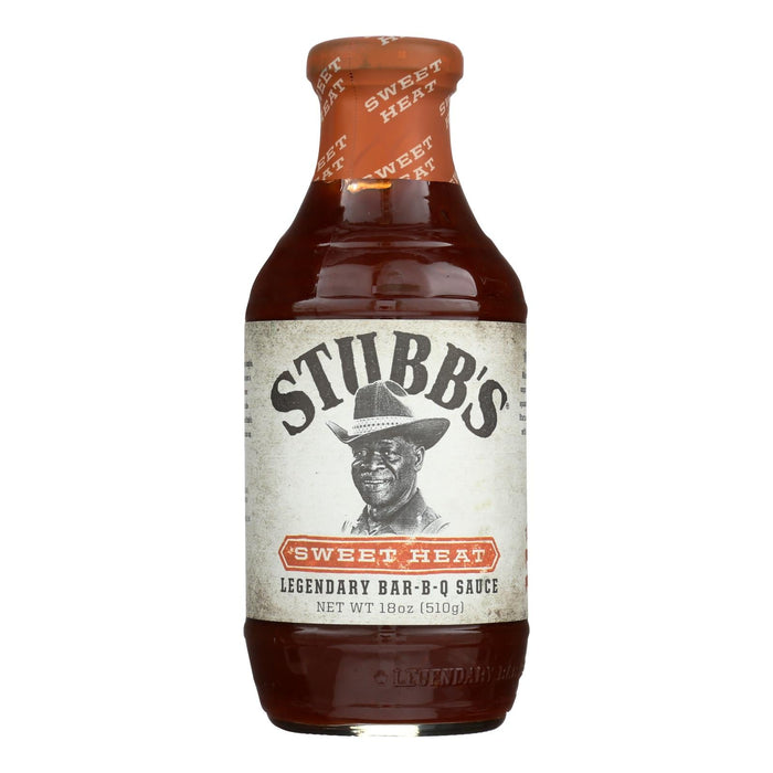 Stubb's Sweet Heat BBQ Sauce 6-Pack of 18 Oz. Bottles