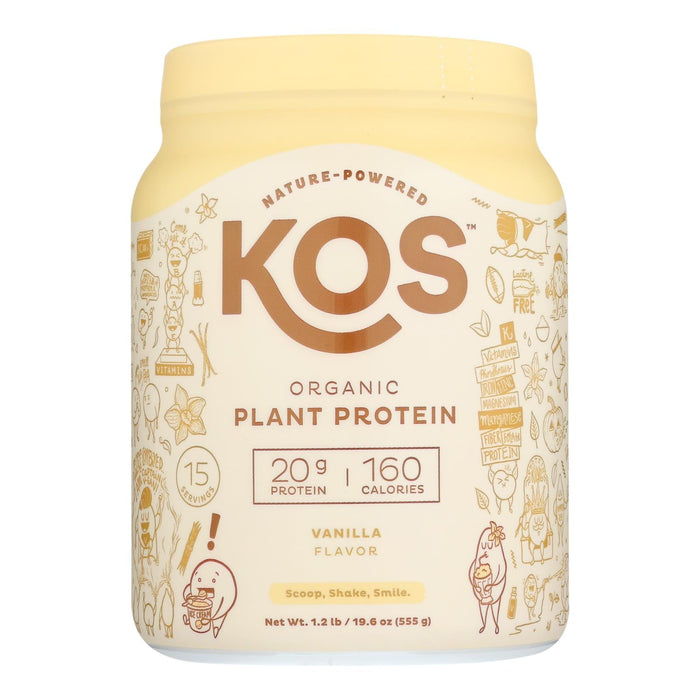 Kos Vanilla Protein Powder - 20.6 oz