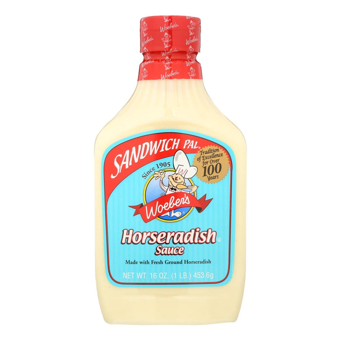 Woeber's Horseradish Sauce, 16 Oz., 6-Pack