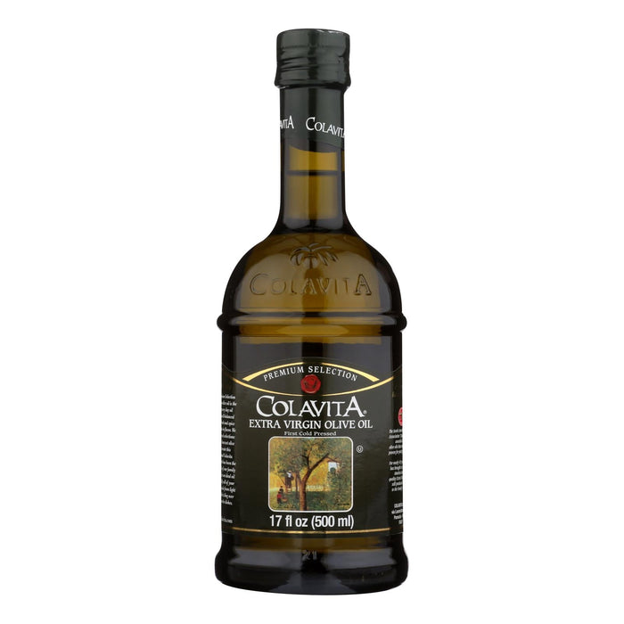Colavita Premium Extra Virgin Olive Oil (17 Fl Oz. Bottles - Pack of 6)