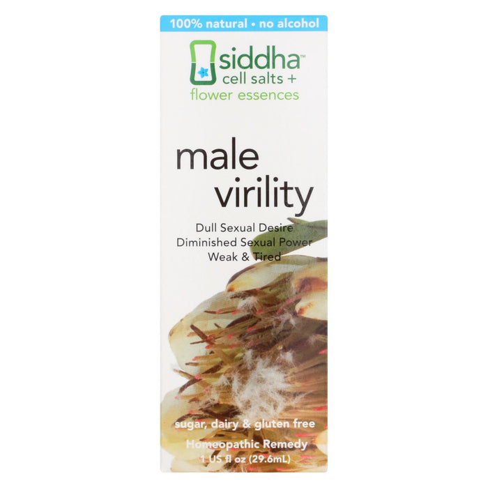 Siddha Flower Essences Male Virility - 1 Fl Oz.