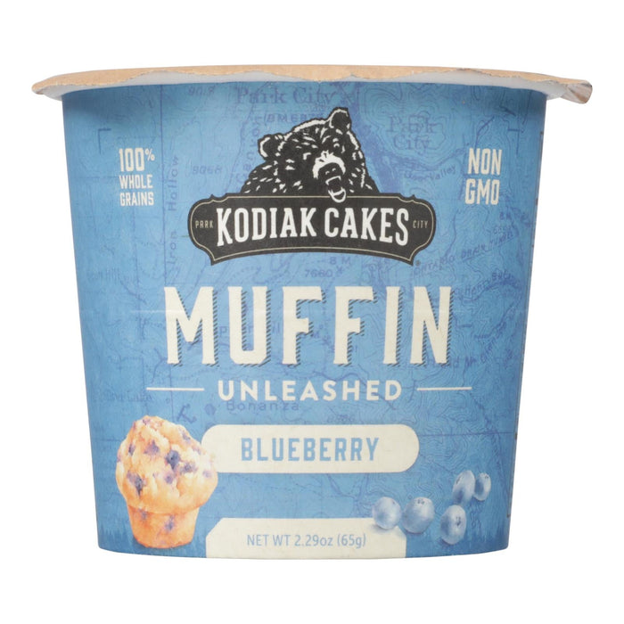 Kodiak Cakes Unleashed Blueberry Muffin Mix, 2.29 Oz., Pack of 12