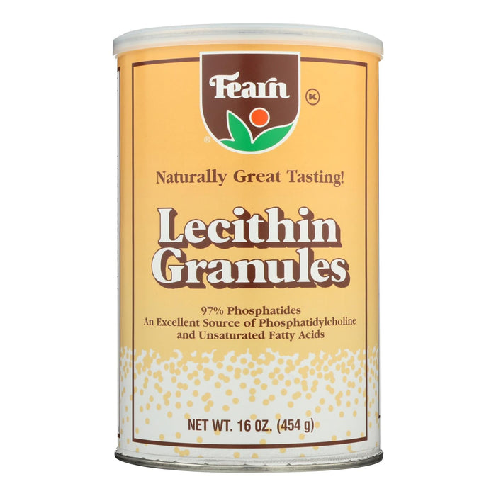 Fearn Lecithin Granules: 16 Ounce Container for Healthy Fats and Brain Function