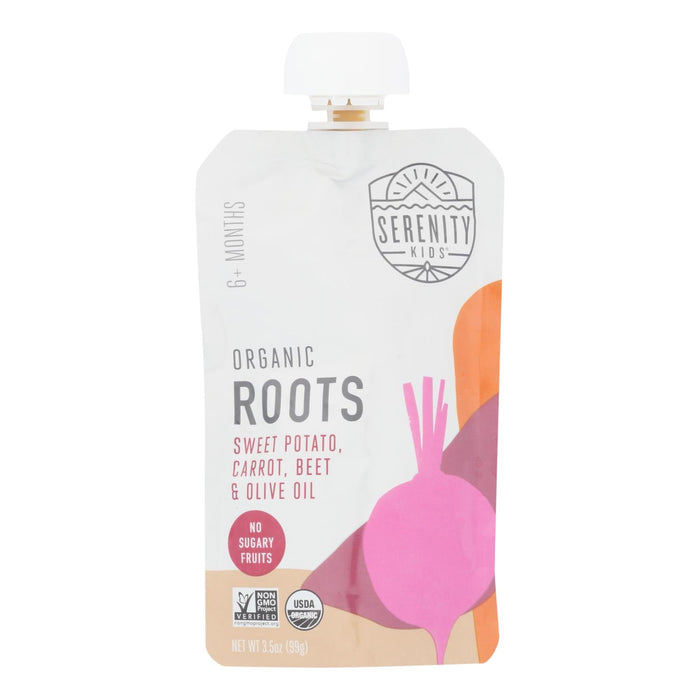 Serenity Kids Pouch Roots (Pack of 6 - 3.5 Oz.)