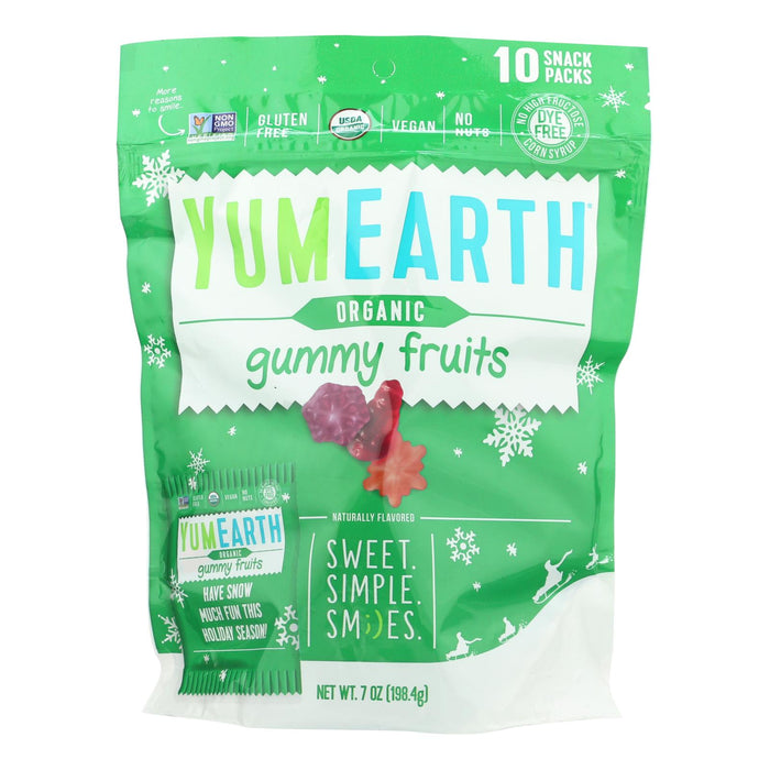 Yumearth Organics Organic Gummy Bears, Cherry Peach (18-Ct. Pack; 7 Oz)