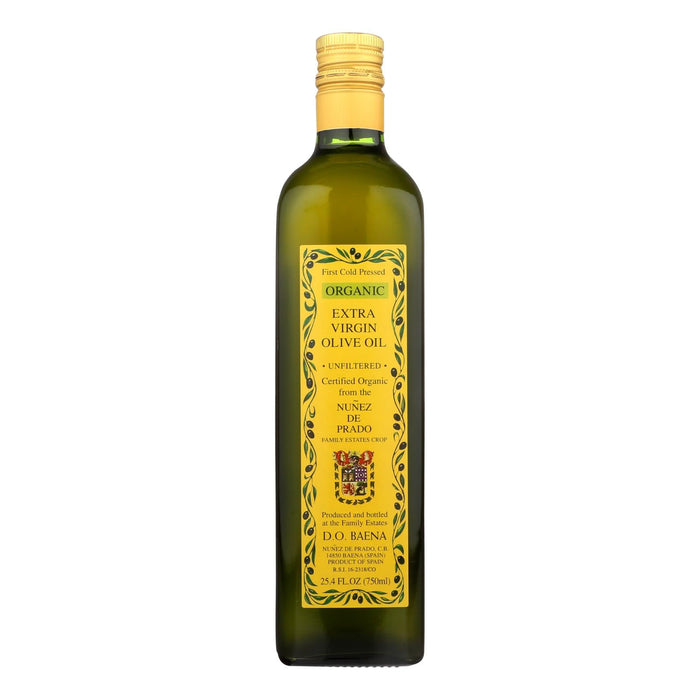 Nunez De Prado Extra Virgin Olive Oil, 12-Pack of 750ml Bottles