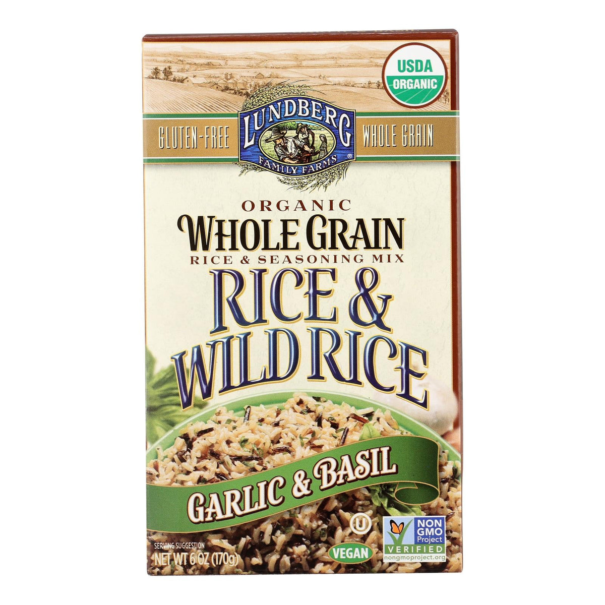 Lundberg Family Farms Whole Grain & Wild Rice Mega Pack (6 - 6 oz. Bag ...