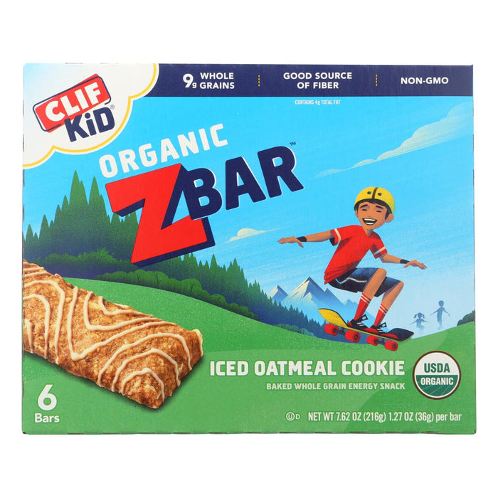 Clif Kid Zbar Iced Oatmeal Cookie, 9-Pack (7.62 oz.)