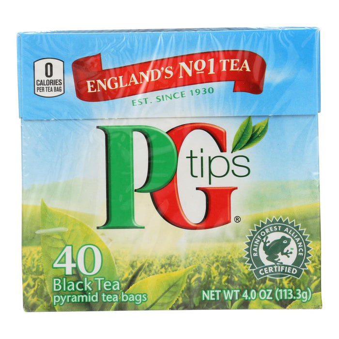PG Tips Black Tea (Pack of 6) - Pyramid - 40 Bags