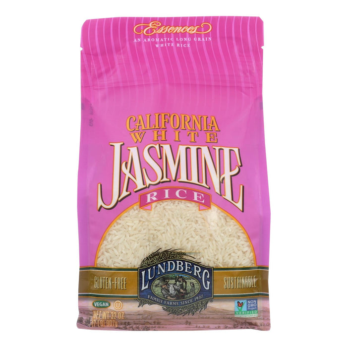 Lundberg Family Farms White Jasmine Rice, 2 Lb. (Pack of 6)