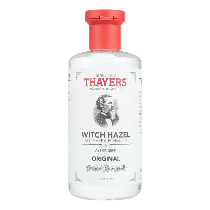 Thayers Witch Hazel with Aloe Vera: 12 Fl Oz, Alcohol-Free, Hydrating, and Calming