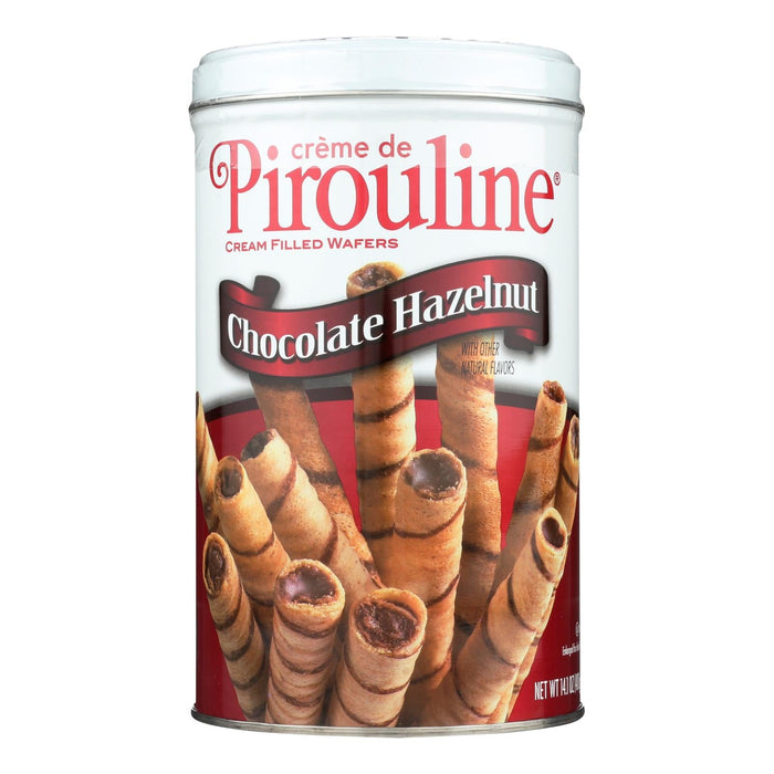 De Beukelaer Creme De Pirouline Rolled Chocolate Hazelnut Wafers 6-Pack, 14 oz