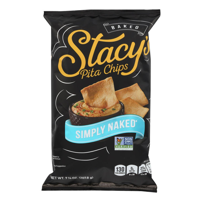 Stacy's Simply Naked Pita Chips 7.33 Oz (Pack of 12)