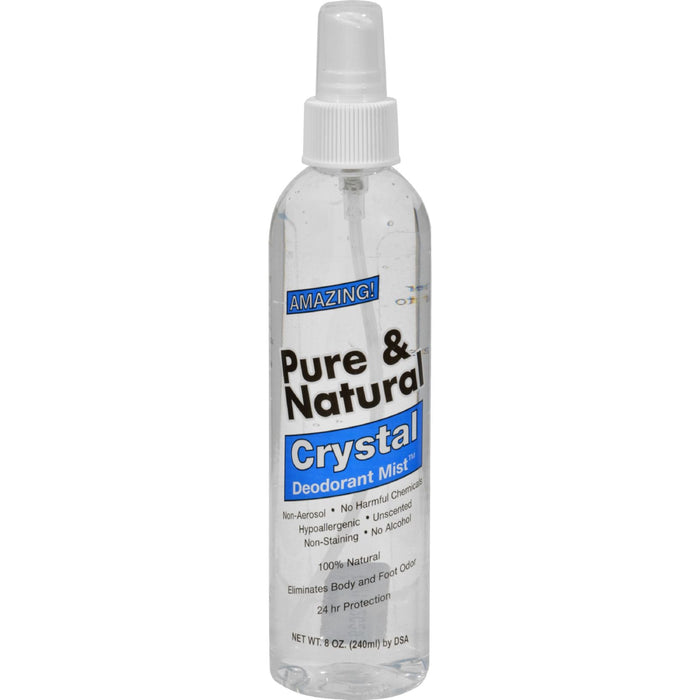 Thai Deodorant Stone Pure Natural Crystal Deodorant Mist - 8 Fl. Oz