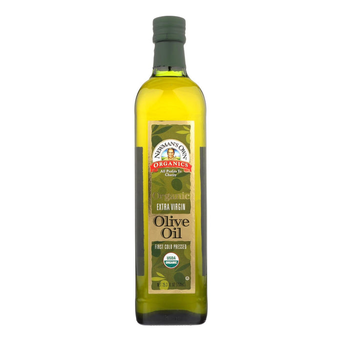 Newman's Own Organics Extra Virgin Olive Oil - Pack of 6 - 25.3 fl oz.