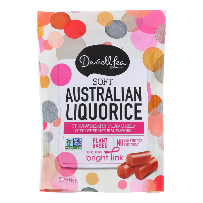 Strawberry Darrell Soft Eating Liquorice (8 Pack - 7 Oz.)