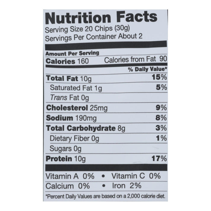 Wilde Thin and Crispy Chicken Chips, 2.25 Oz. (Pack of 12) | Protein Chips