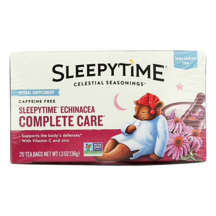 Celestial Seasonings Sleepytime Echinacea Complete Care Wellness Tea (6 Pack, 20 Tea Bags)
