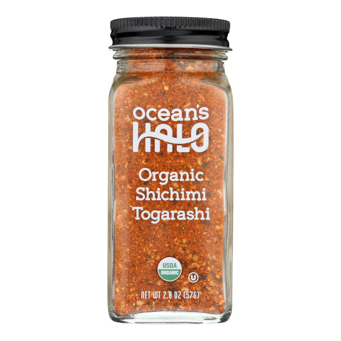 Ocean's Halo Shichimi Togarashi Japanese Chili Pepper Premium Spice Blend (Pack of 6 - 2 Oz.)