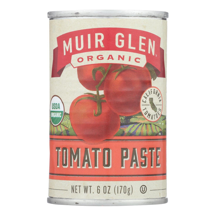 Muir Glen 100% Organic Tomato Paste, 6 Oz. (Pack of 24)