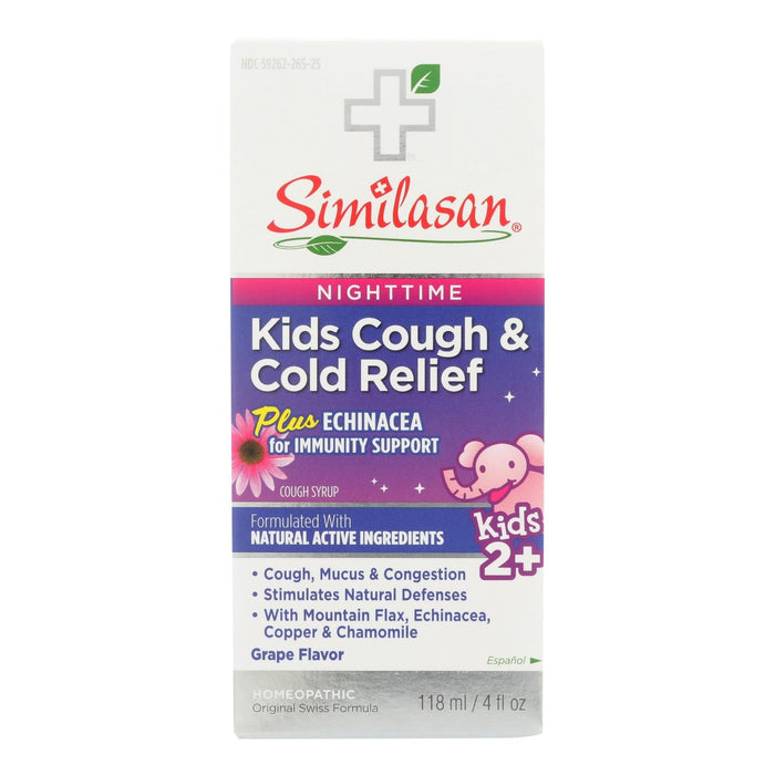 Similasan Kids Cold Syrup - Relieves Fever (Pack of 4)