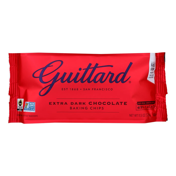 Guittard Extra Dark Chocolate Chips (12 Pack x 11.5 Oz.)
