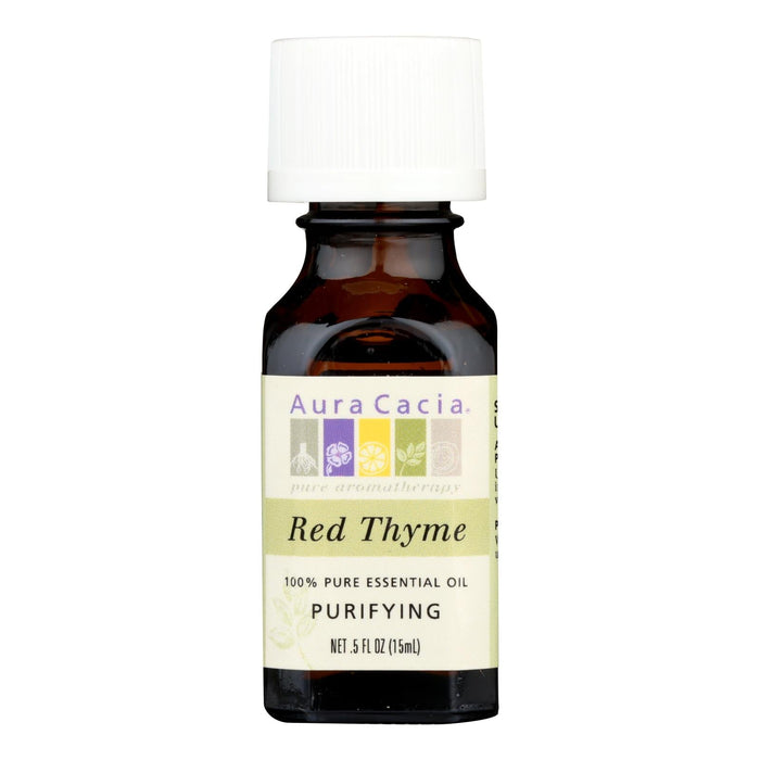 Aura Cacia Red Thyme Essential Oil (0.5 Oz.)