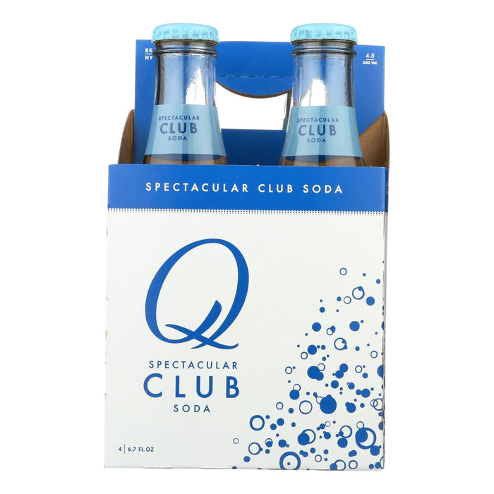Q Drinks Club Soda, 6-Pack (6.7 Oz. Each)