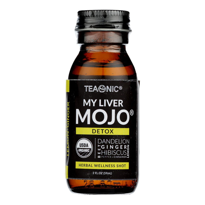 Teaonic Tea My Liver Mojo (6 Pack x 2 Fl Oz)