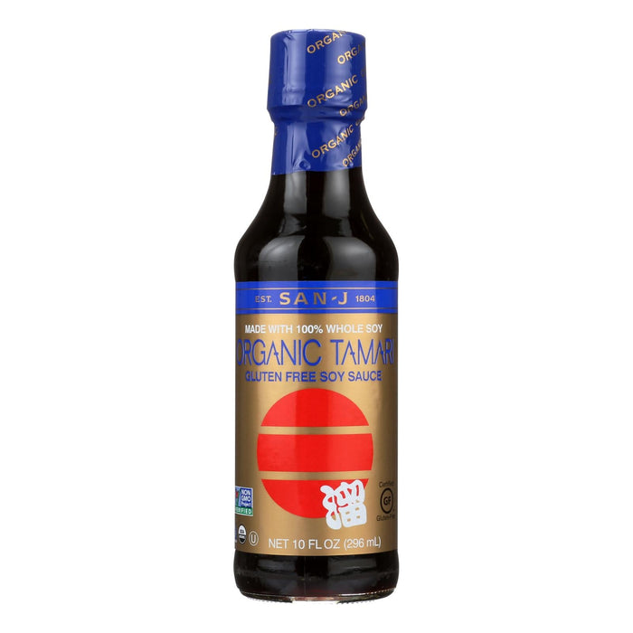 San-J Organic Tamari Soy Sauce | 6 x 10 Fl Oz