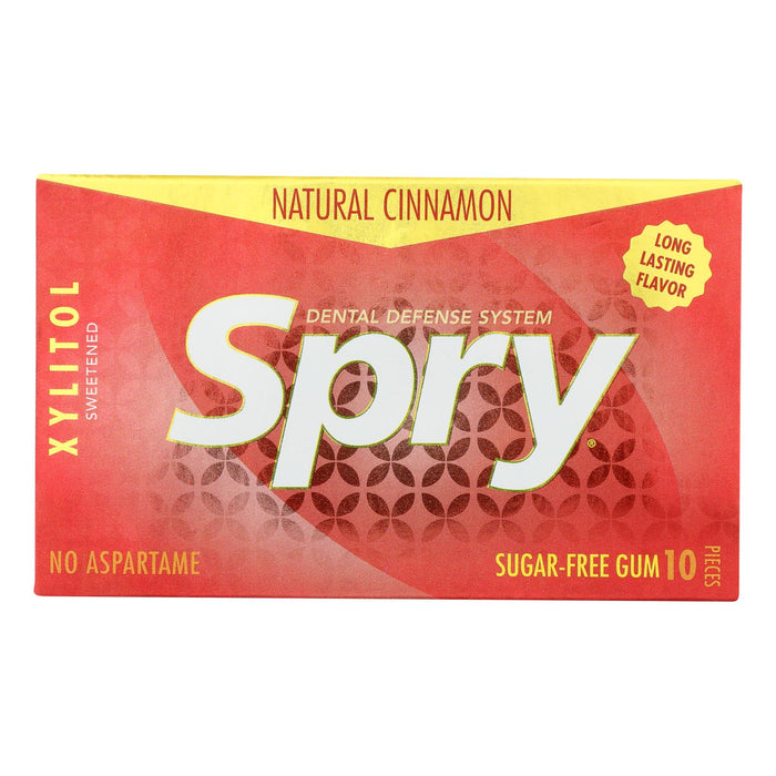 Spry Xylitol Cinnamon Gems, 10ct x 2 Packs