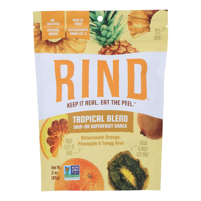 Tropical Rind Fruit Blend Snacks, 3 Oz. (Pack of 12)