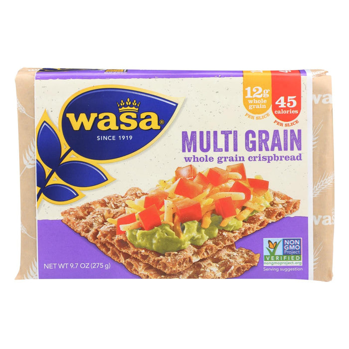 Wasa Multigrain Crispbread: 9.7 Oz Whole Grain Goodness (Pack of 12)