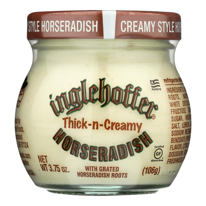 Inglehoffer Smooth and Tangy Cream Style Horseradish, 12 x 3.75 oz. Packs