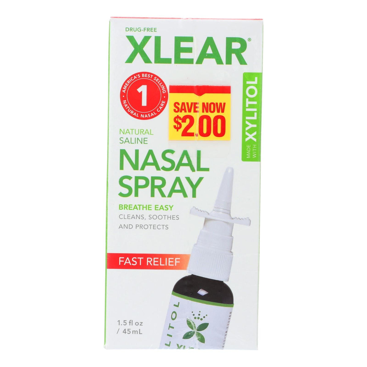 Xlear Nasal Spray Sinus Relief (1.5 Fl Oz) — Specialty Food Source