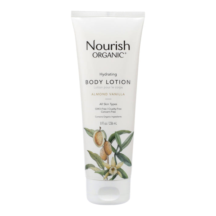 Nourish Organic Almond Vanilla Hydrating Body Lotion