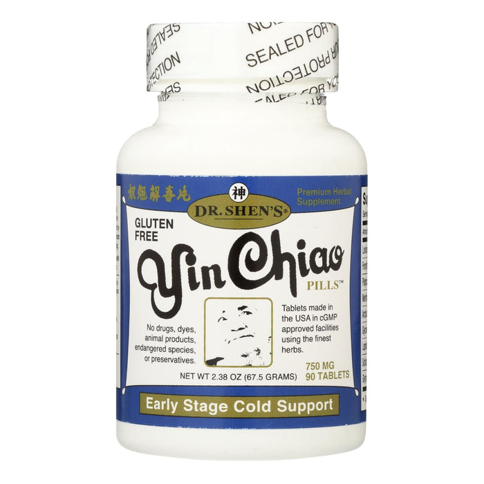 Dr. Shen's Colds & Flu Yin Chiao, 90 Tablets (750mg Each)