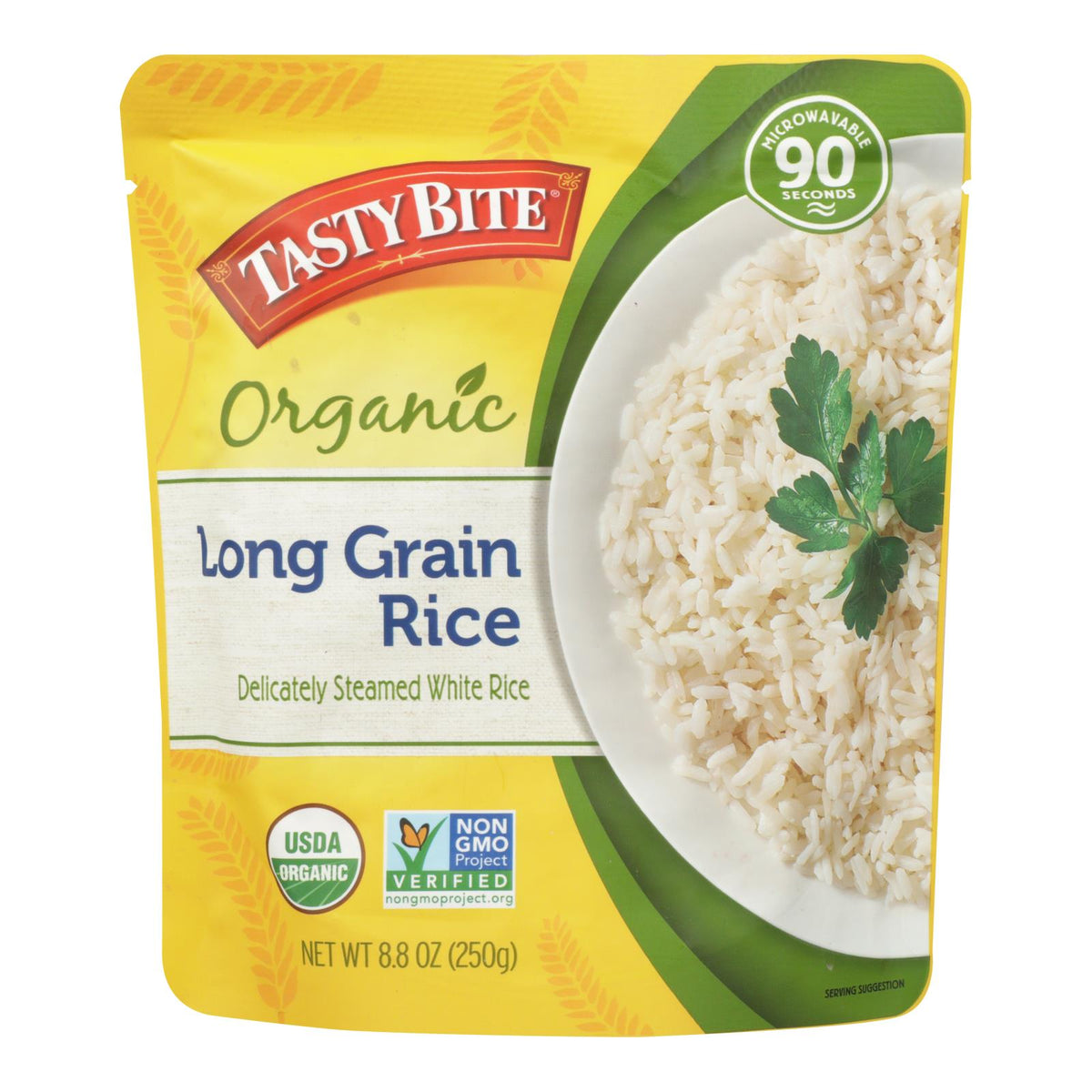 Tasty Bite Organic Long-Grain Rice, 6 x 8.8 Oz — Specialty Food Source