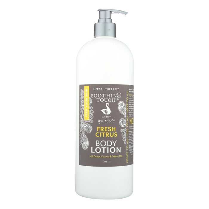 Soothing Touch: Refreshing Citrus Body Lotion - 32 Oz