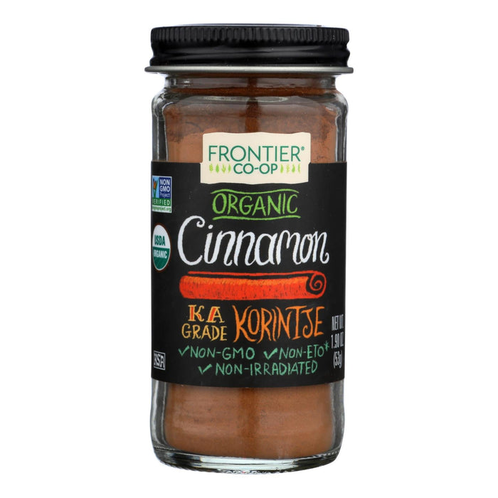 Frontier Herb - Organic Ground Cinnamon, 1.90 Oz. Grade A, 3% Oil by Frontier Herb
