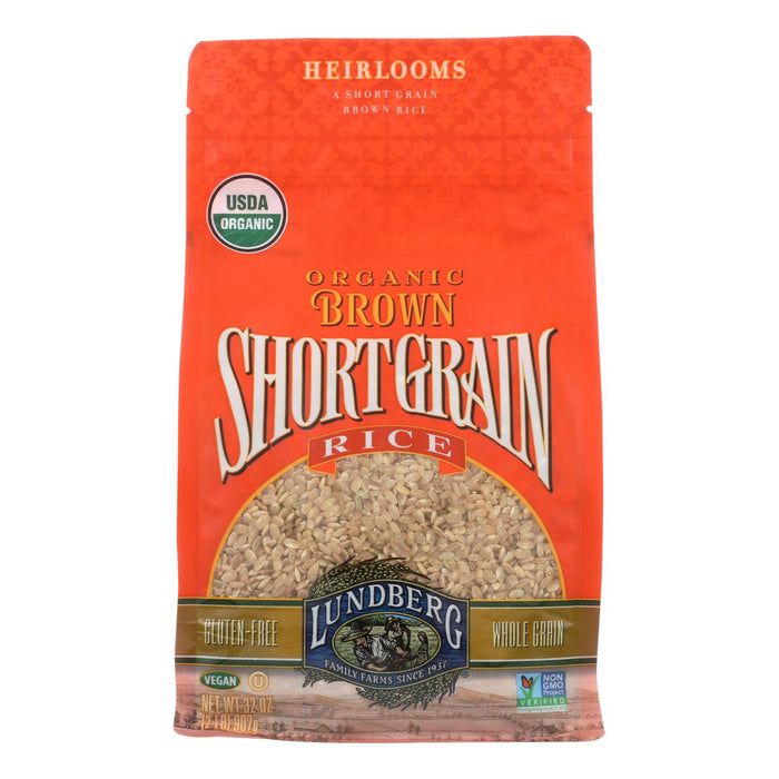 Lundberg Family Farms Organic Short Grain Brown Rice (6 Pack, 2 Lb.)